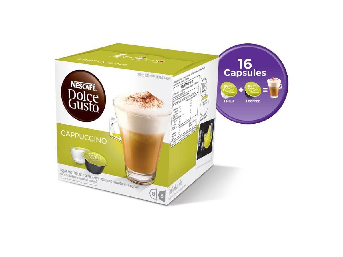Nescafé® Dolce Gusto Cappuccino Coffee Capsules (16 Capsules