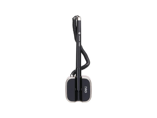 Deli E6797 Gel Ink Desk Pen Stand, 0.7mm, Black (Pack of 12) - Altimus