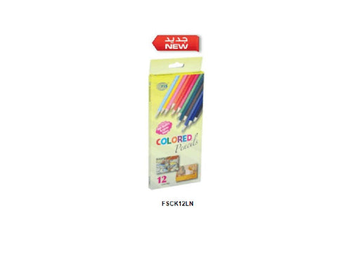 Colored Pencil, Full Size, 12 Colors (FSCK12LN) - Altimus