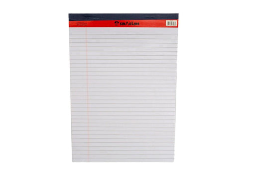 Sinarline Legal Pad A5, 56gsm, 40 Sheets, Line Ruled, White - Altimus