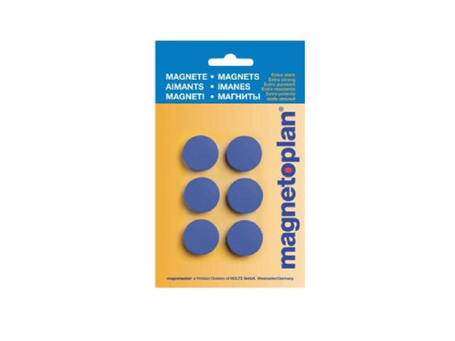 Magnetoplan Discofix Magnet 6pcs-pack Dark Blue COP16645614 - Altimus