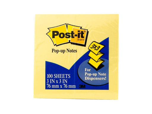 3M Post-it Pop-up Notes Refills for Pop-up Dispensers 3inx3in - Altimus