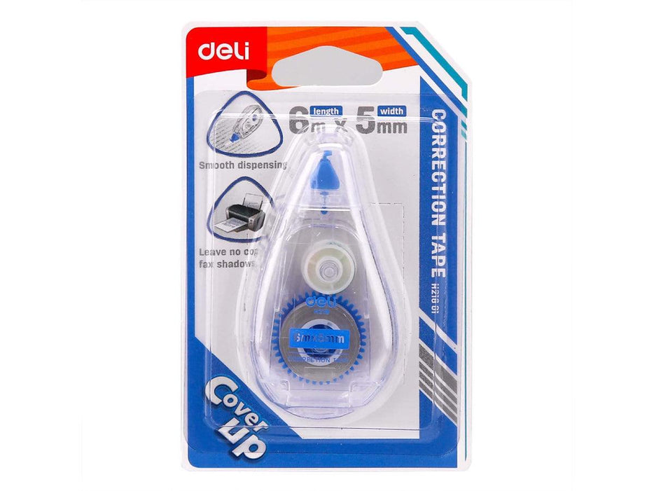 Deli H21801 Correction Tape 6mX5mm - Altimus