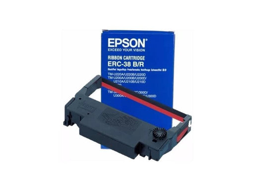 Epson ERC38, Red and Black Ribbon Cartridge - Altimus