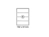 xel-lent 4 box file labels-sheet, 192 x 61 mm, 100sheets-pack - Altimus