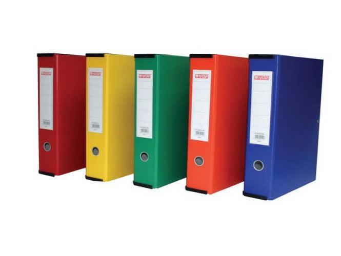 Regged Box File Partner Laminated Rigid Closed Box File F/S Yellow | Dubai & Abu Dhabi ...