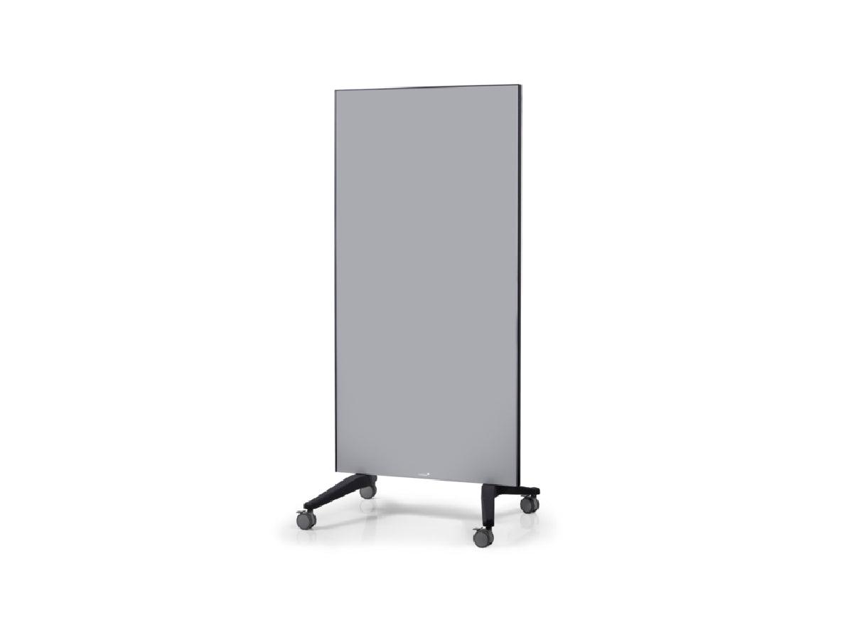 Legamaster Mobile GlassBoard Grey 90 x 175cm Part No. 7-105400 - Altimus