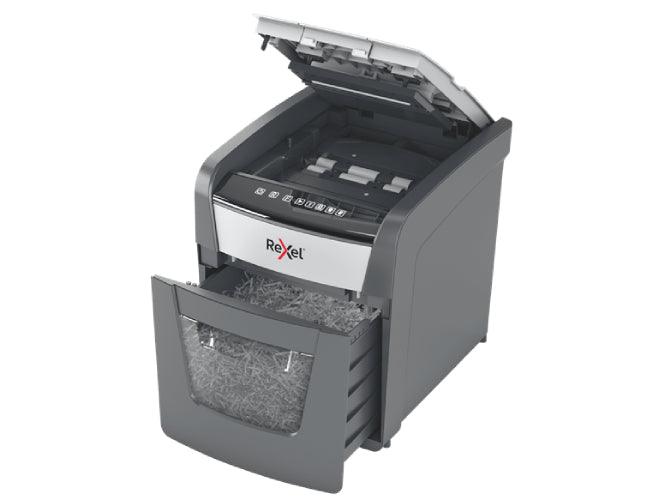 Rexel Optimum AutoFeed+ 50X Automatic Cross Cut Paper Shredder - Altimus