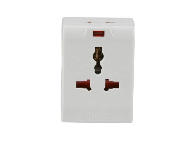 Oshtraco 3 Pin, 1 x 13 Amp Multi, 2 x 2 Pin Adaptor (OTC-944L) - Altimus