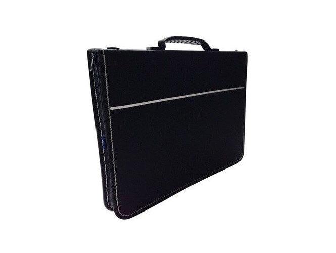 Mapac Quartz Art Portfolio Case A1 Fabric Black [1592] - Altimus