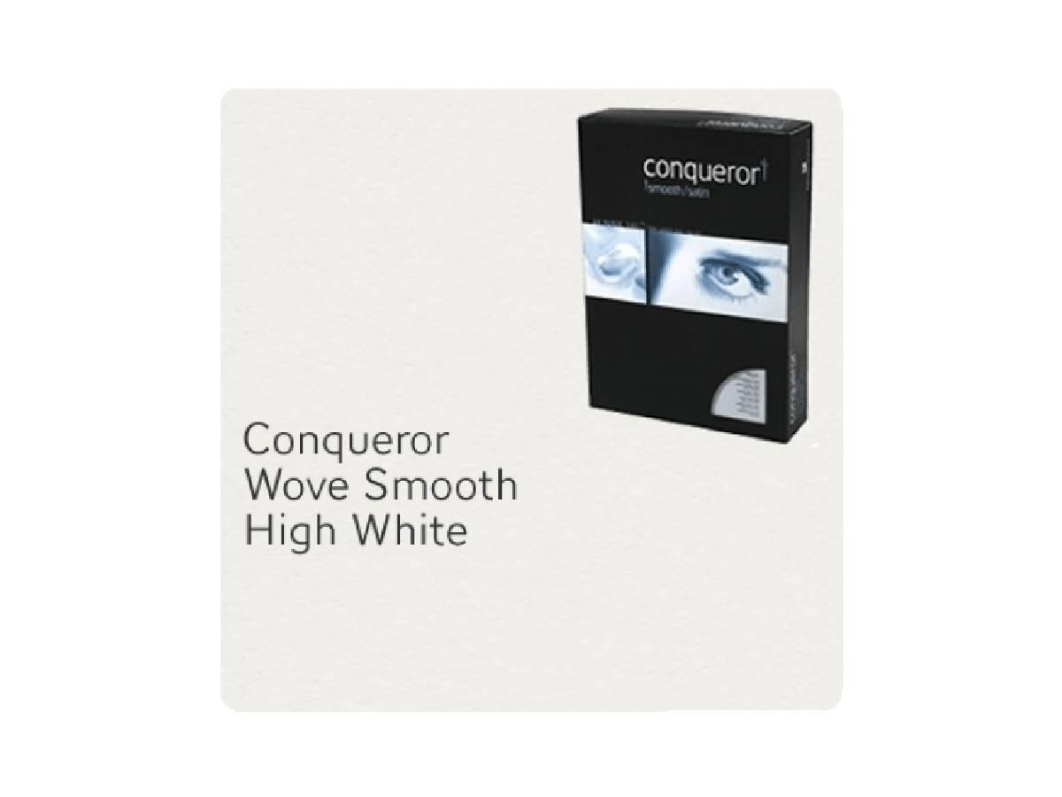 Conqueror Paper, A4, 100gsm, High White, Wove Finish, 500sh/Pack ...