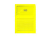 Elco Ordo Classico, L Paper Folder with Window, 5/pack, Golden Yellow - Altimus