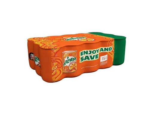 Mirinda Orange Carbonated Soft Drink 155ml x15 - Altimus