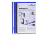 Durable DURAPLUS Presentation Folder with cover pocket, A4, Blue - Altimus
