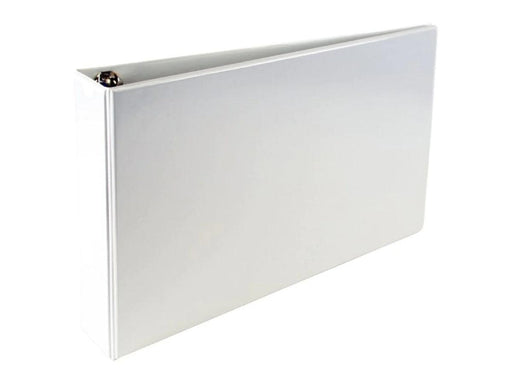 Alpha Presentation Binder 4 Rings A3 Landscape, 102mm Spine, White (410-A3) - Altimus