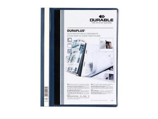 Durable DURAPLUS Presentation Folder with cover pocket, A4, Dark Blue - Altimus