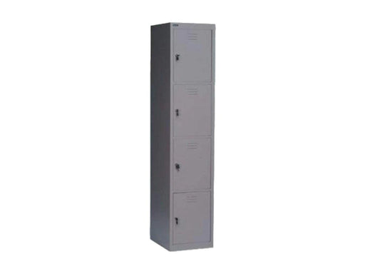 Rexel 4 Door Locker, 180x37.5x46 cm. RXL204ST (Grey) - Altimus