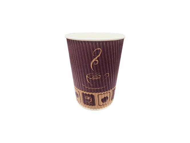 Rippled Paper Cup, 4oz. 25pcs-pack - Altimus