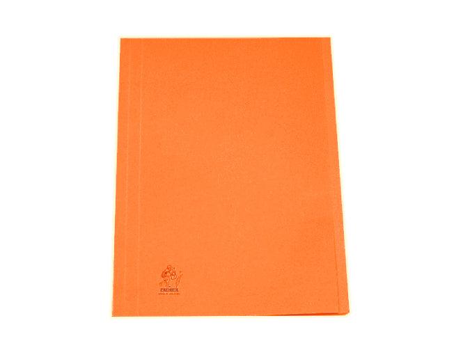Premier Square Cut Folder with Fastener FS, Orange - Altimus