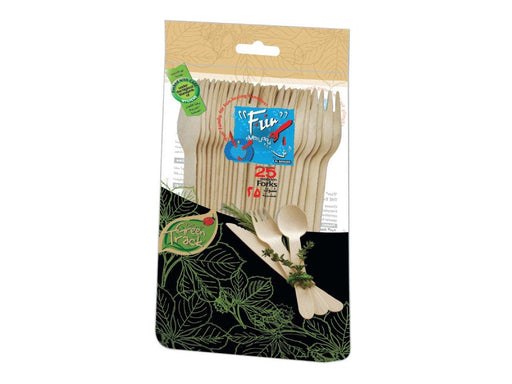 Fun Wooden Forks 25pcs - Altimus