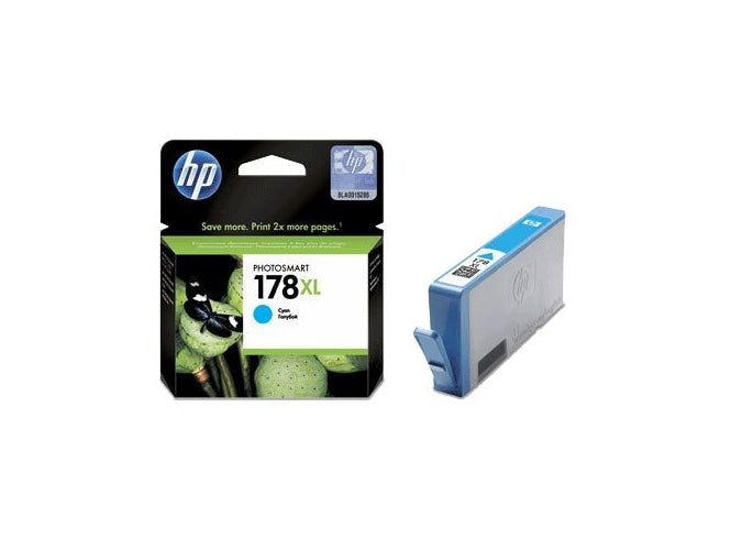 HP 178XL Cyan Ink Cartridge (CB323HE)