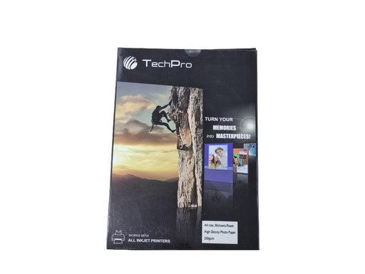 TechPro A4 Glossy Photo Paper 250gsm 50pcs/pack - Altimus