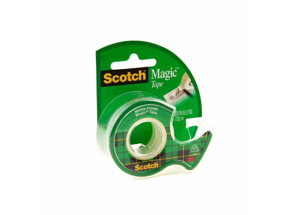 3M Scotch Magic Tape with Refillable Dispenser, 3/4" x 300" - Altimus