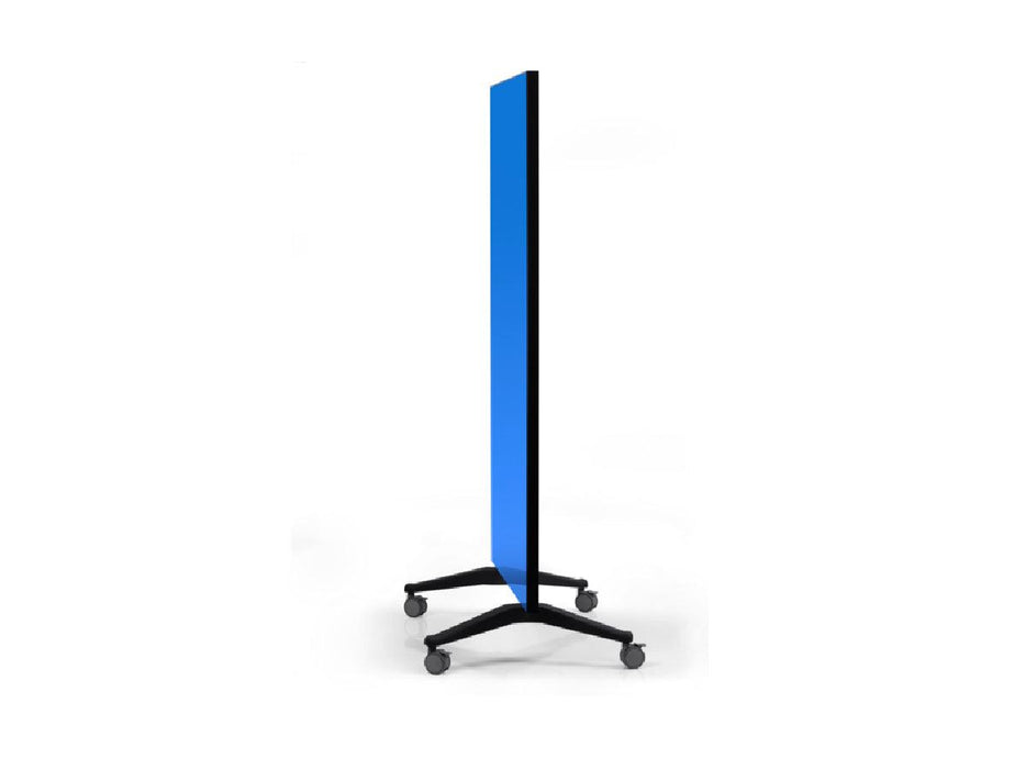 Legamaster Mobile GlassBoard Blue 90 x 175cm Part No. 7-105300 - Altimus