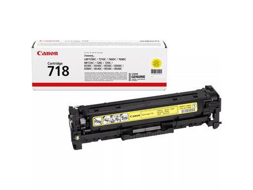Canon 718 Yellow Toner Cartridge (CRG-718Y) - Altimus