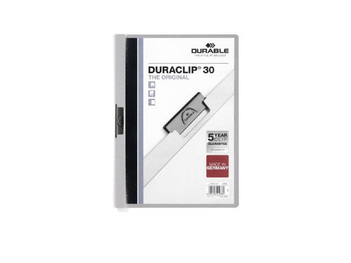 Durable Duraclip 30, A4, Grey - Altimus