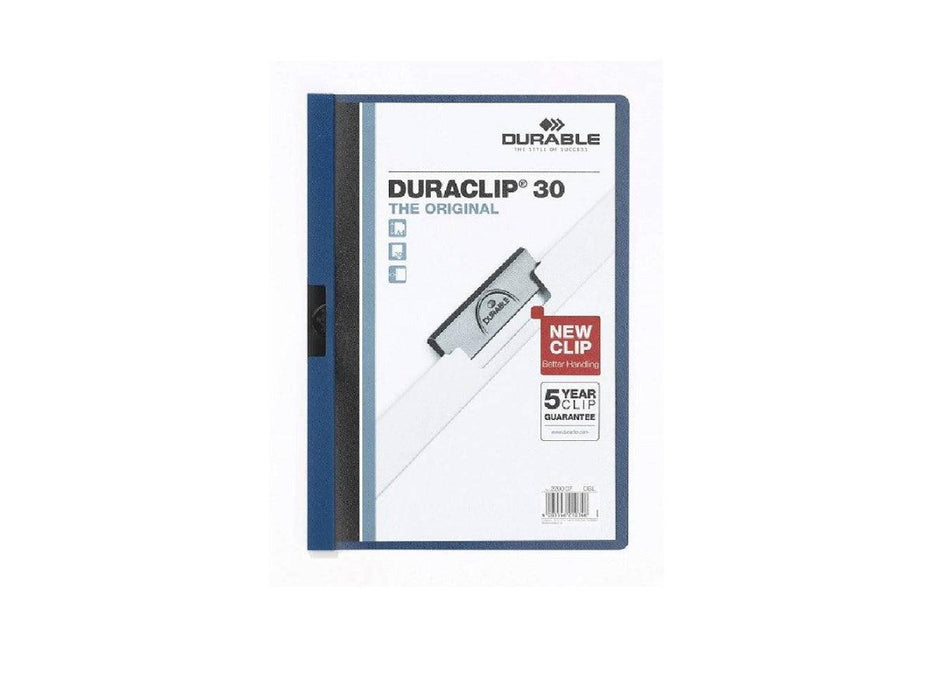 Durable Duraclip 30, A4, Dark Blue - Altimus