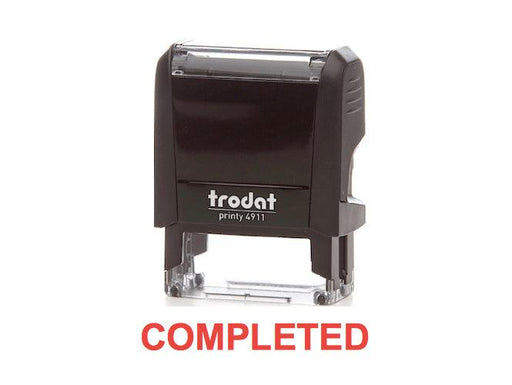 Trodat Printy 4911 Stamp "COMPLETED" - Red - Altimus