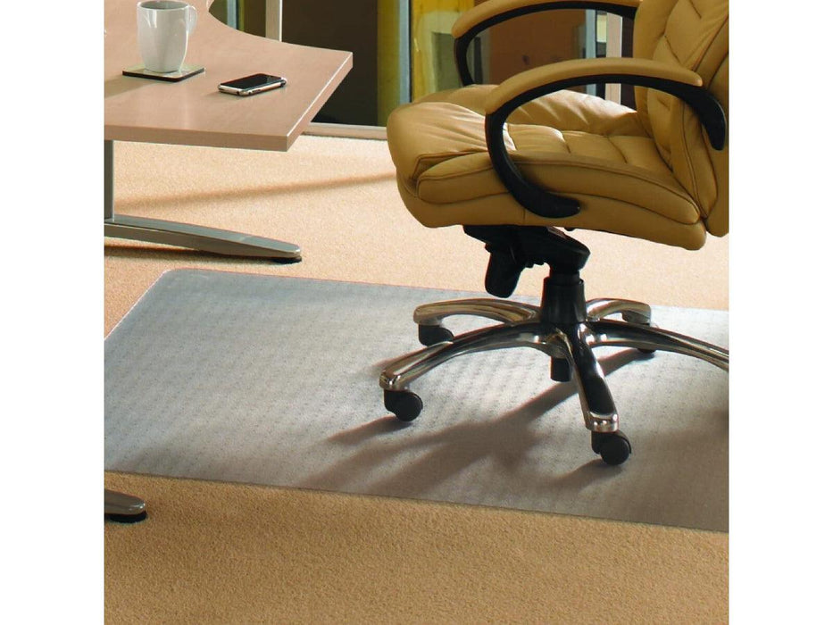 Chair Mat, Studded Rectangular, 115 x 135 cm