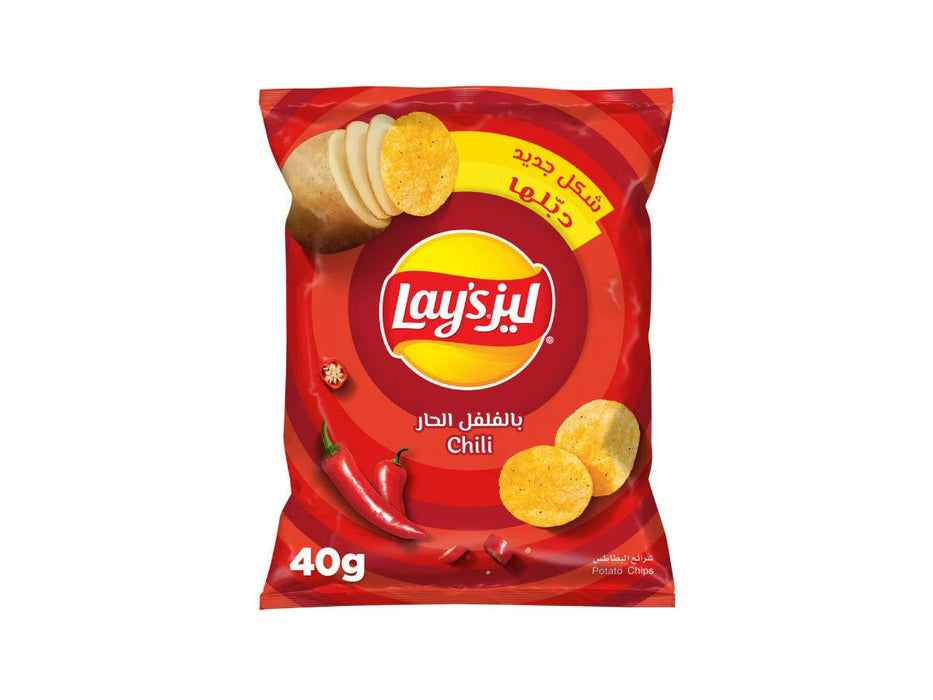 Lays Potato Chips Chili, 40gm - Altimus