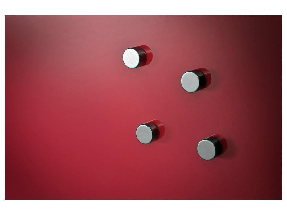 Legamaster Glassboard Silver 13mm Magnets, 6pcs/pack (7-181700) - Altimus