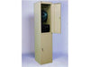 Rexel 2 Door Locker, 180x37.5x46 cm. RXL202ST (Beige) - Altimus