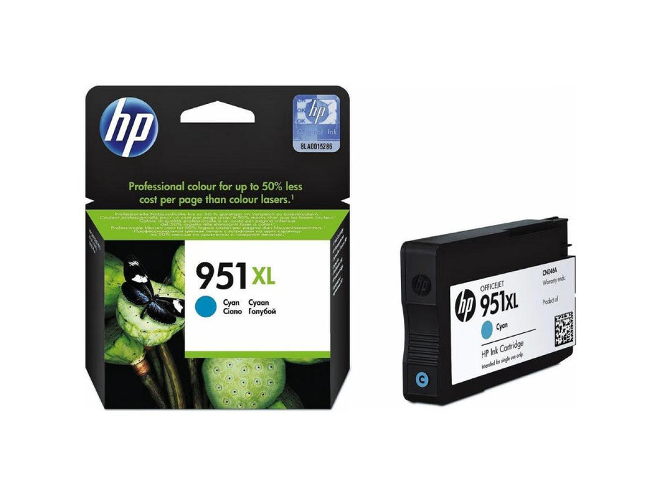 HP 951XL Cyan Ink Cartridge (CN046AE)