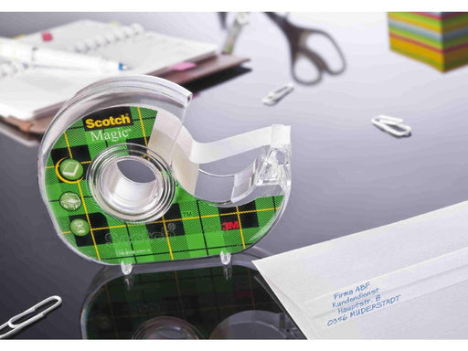 3M Scotch Magic Tape With Refillable Dispenser 1/2" X 450" - Altimus