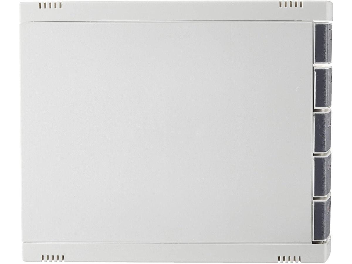 DELI E8855, 5 Drawer Plastic Cabinet with Lock - Grey - Altimus