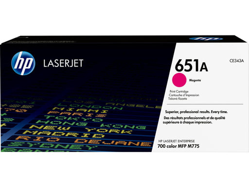 HP 651A Magenta Original LaserJet Toner Cartridge (CE343A) - Altimus