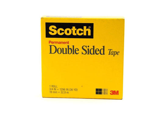 3M Scotch Permanent Double Sided Tape 665, 3/4" x 36 yards - Altimus