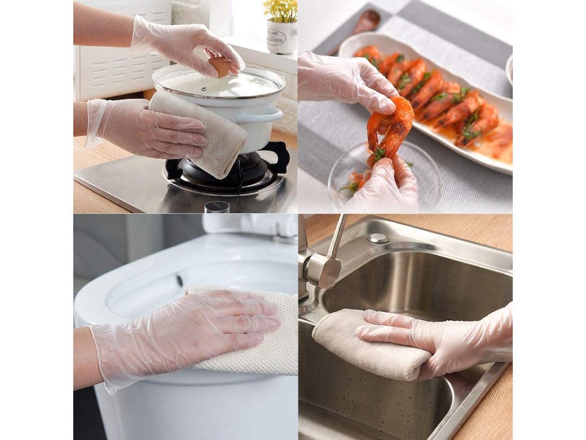 Vinyl Disposable Gloves Powder Free 100pcs/pack – Small - Altimus