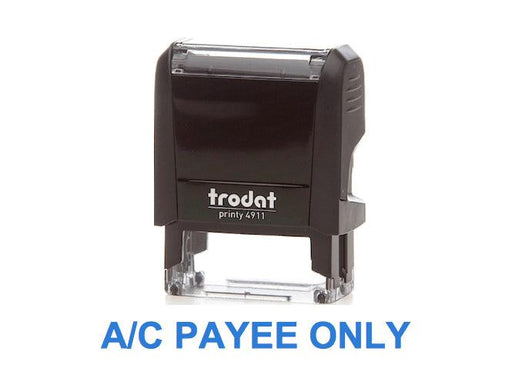 Trodat Printy 4911 Stamp "A-C PAYEE ONLY" - Blue - Altimus