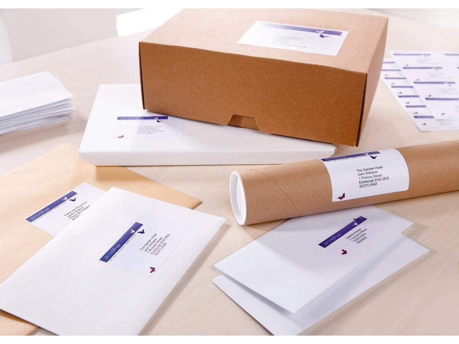 Avery L7173-100 Address Labels for Laser Printers, 99.1 x 57.0 mm, 10 Labels Per A4 Sheet, 100 Sheets - Altimus