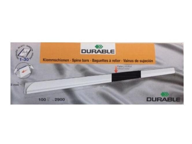 Durable Spine Bar 3mm 100/box, White - Altimus