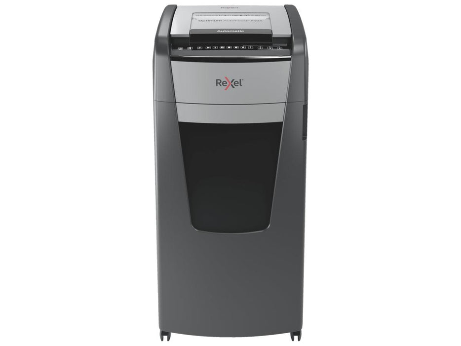 Rexel Optimum AutoFeed+ 600X Automatic Cross Cut Paper Shredder - Altimus
