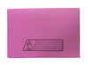 Premier Document Wallet Full Flap, 285gsm, F/S, 5/pack, Pink - Altimus
