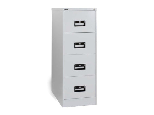 Hadid 4 Drawers Metal Filing Cabinet, White - Altimus