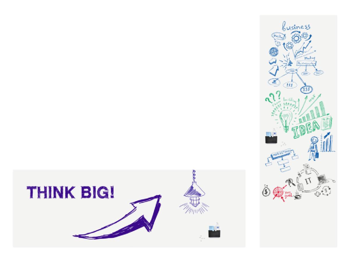 Legamaster Wrap-Up Whiteboard Foil 101 x 300cm Part No. 7-106203 - Altimus