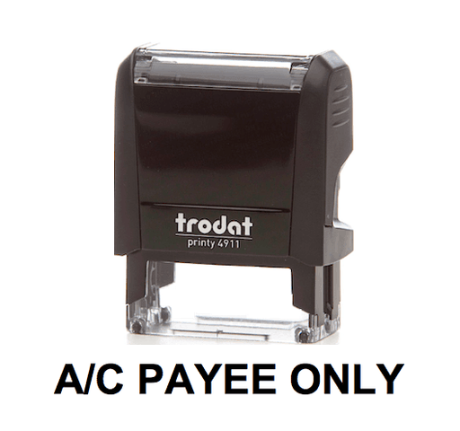 Trodat Printy 4911 Stamp "A-C PAYEE ONLY" - Black - Altimus